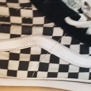 Vans | Shoes | Vans Sk8hi Black Checker Old Skool Hi Top  display picture 2